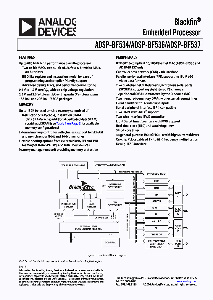 ADSP-BF534BBC-4A_3314957.PDF Datasheet
