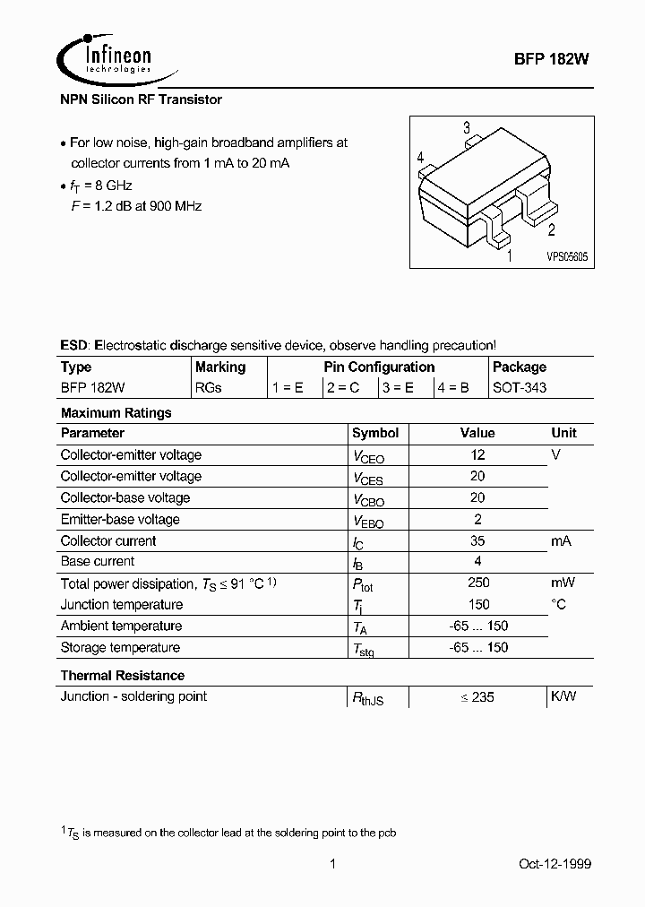 BFP182W_3319672.PDF Datasheet