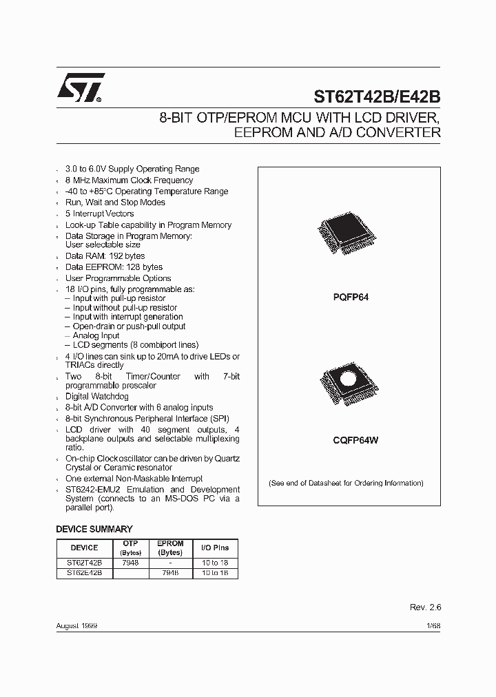 ST62E42B_3324906.PDF Datasheet