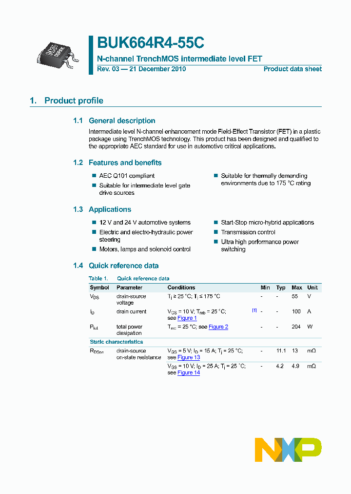 BUK664R4-55C_3331051.PDF Datasheet