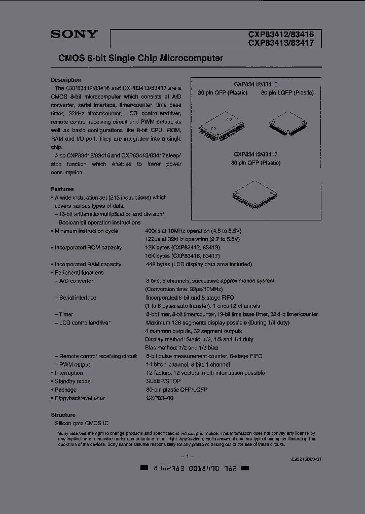 CXP83416R_3334846.PDF Datasheet