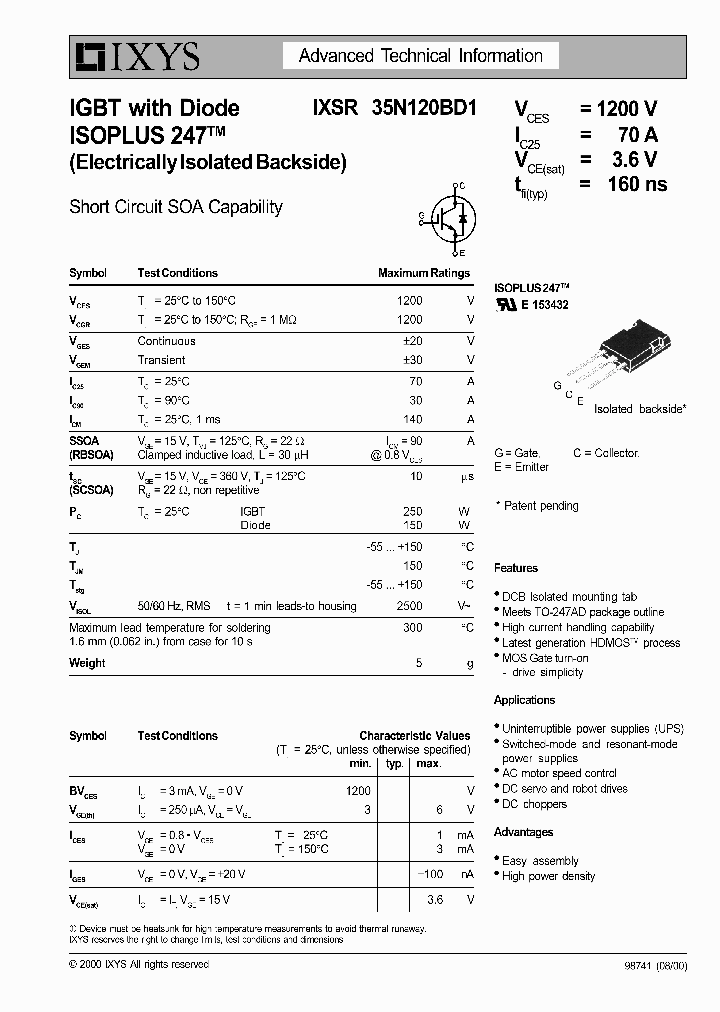 IXSR35N120BD1_3338935.PDF Datasheet