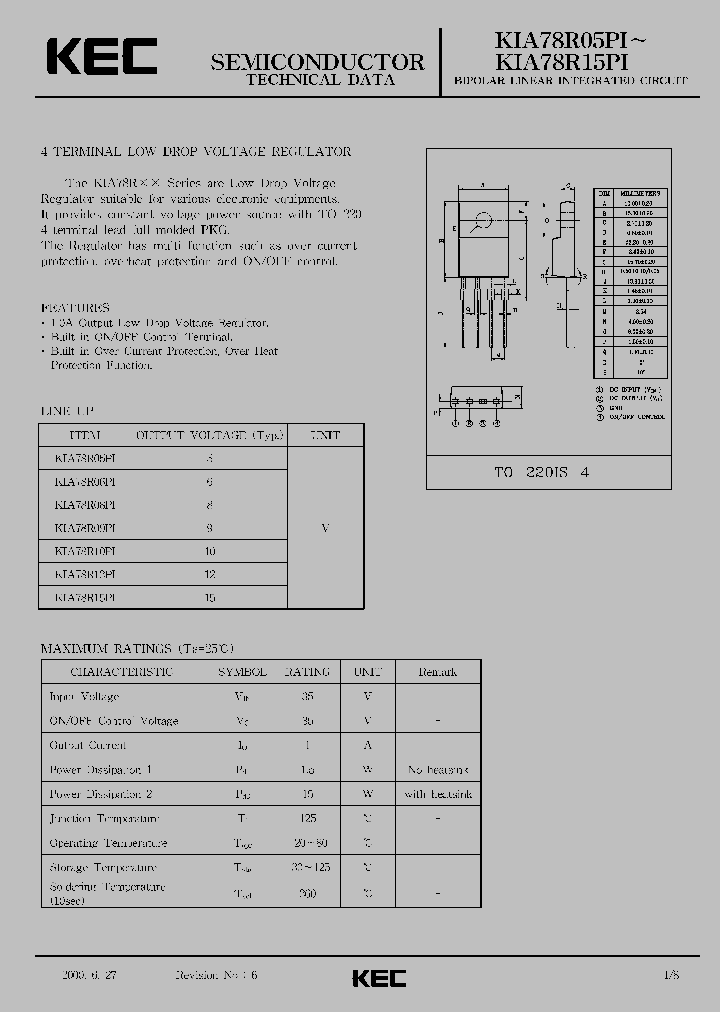 KIA78R06PI_3338704.PDF Datasheet