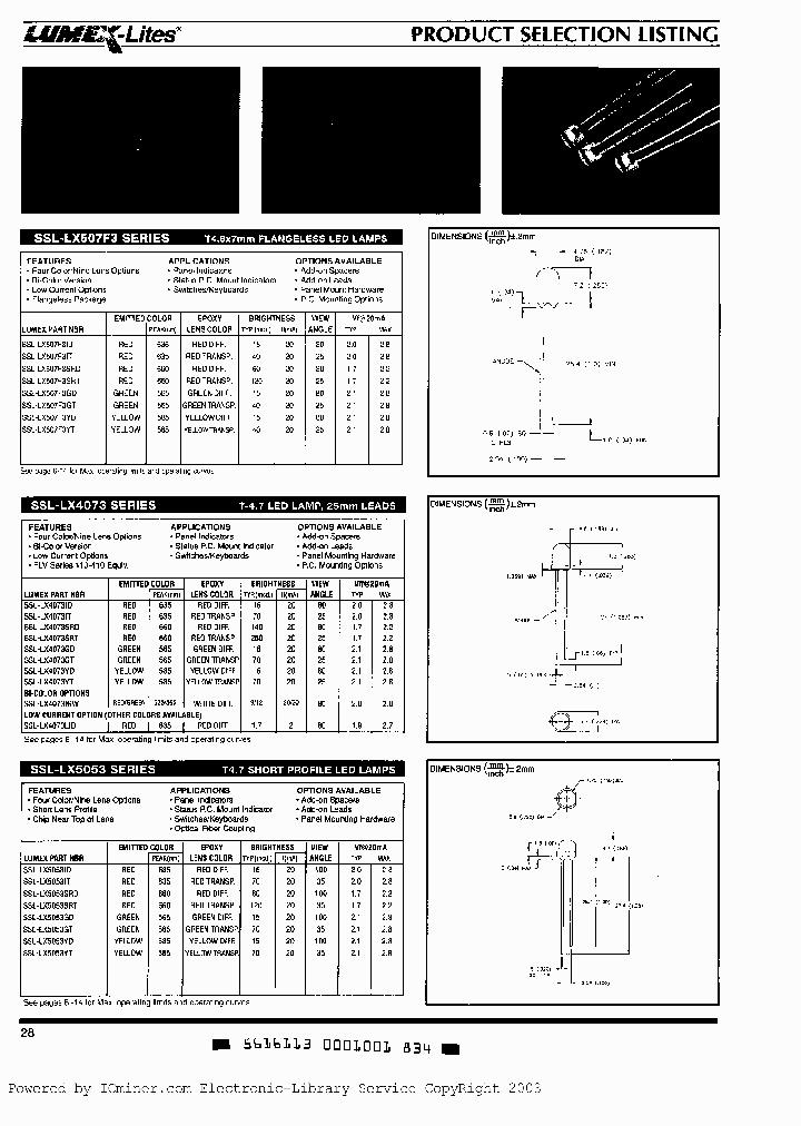 SSL-LX507F3GD_3349400.PDF Datasheet