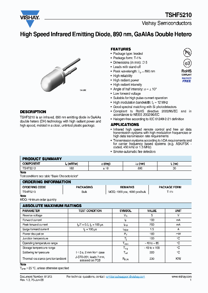 TSHF5210_3372016.PDF Datasheet