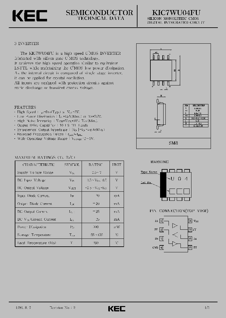 KIC7WU04FU_3388774.PDF Datasheet