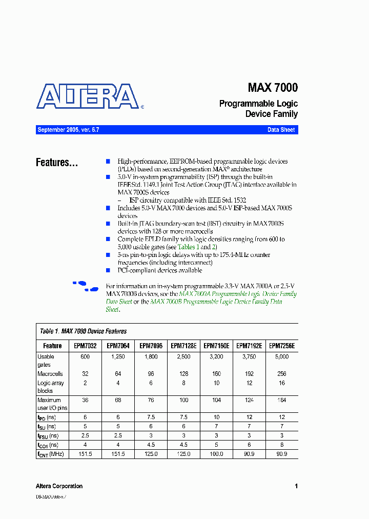 EPM7160E_3409633.PDF Datasheet