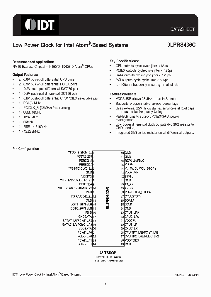 9LPRS436C_3427322.PDF Datasheet