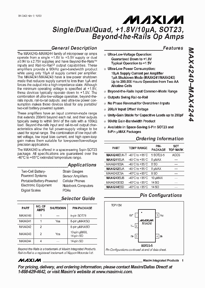 MAX4240_3441740.PDF Datasheet