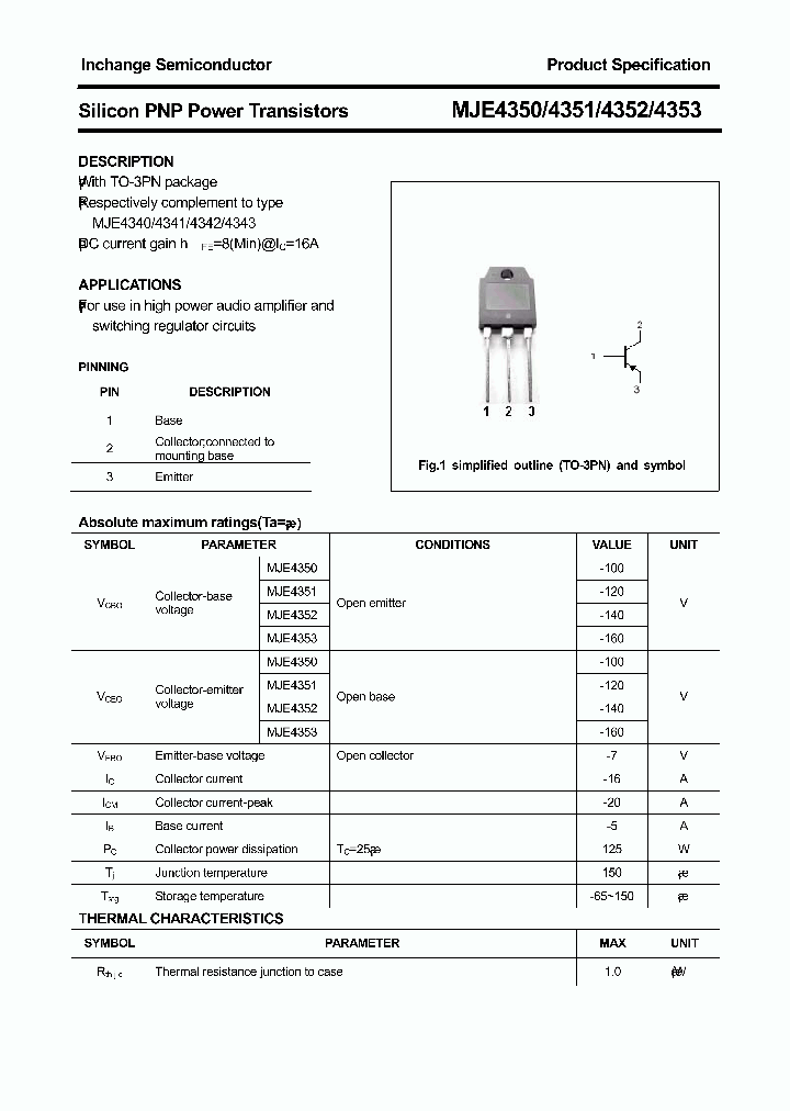 MJE4351_3499243.PDF Datasheet