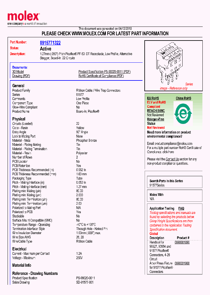 91577-1322_3519368.PDF Datasheet