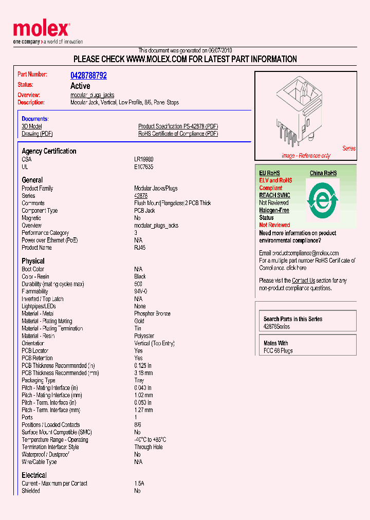 42878-8792_3522563.PDF Datasheet