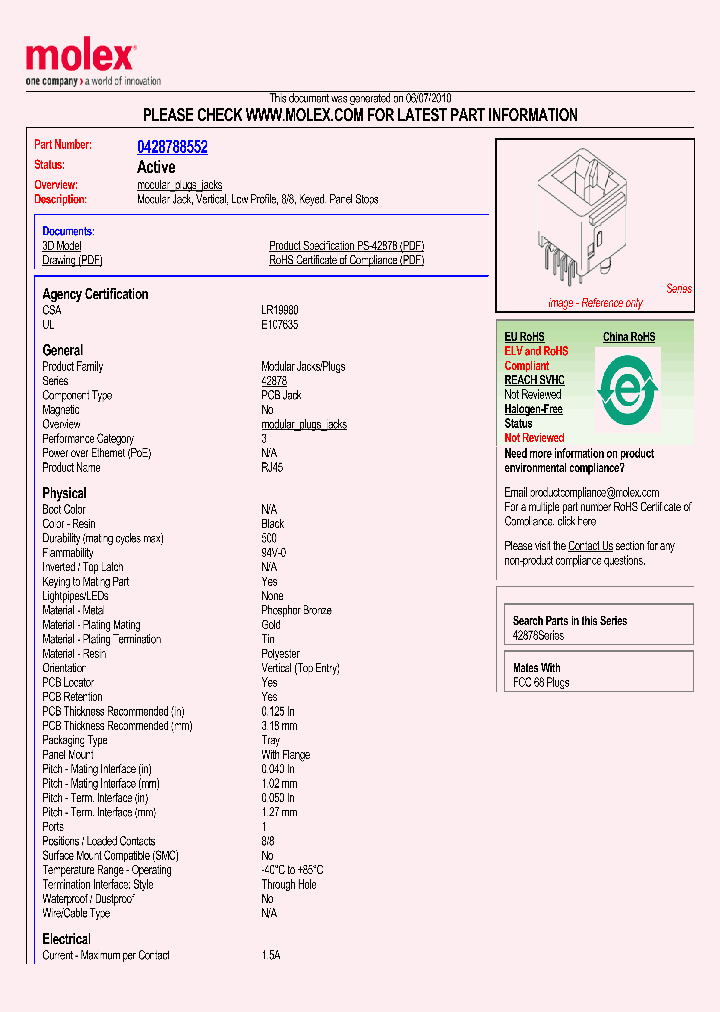 42878-8552_3522557.PDF Datasheet