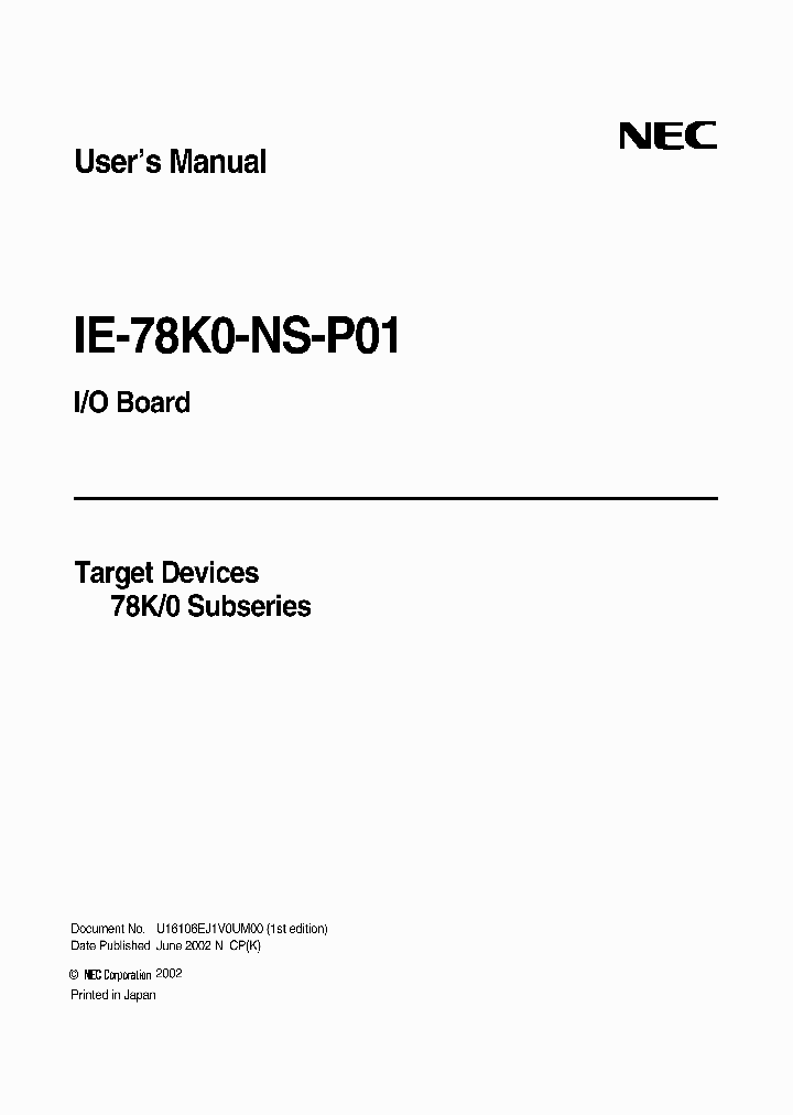 IE-78K0-NS-P01_3522748.PDF Datasheet