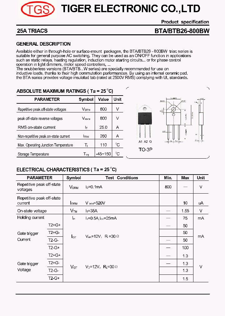 BTA26-800BW_3538061.PDF Datasheet