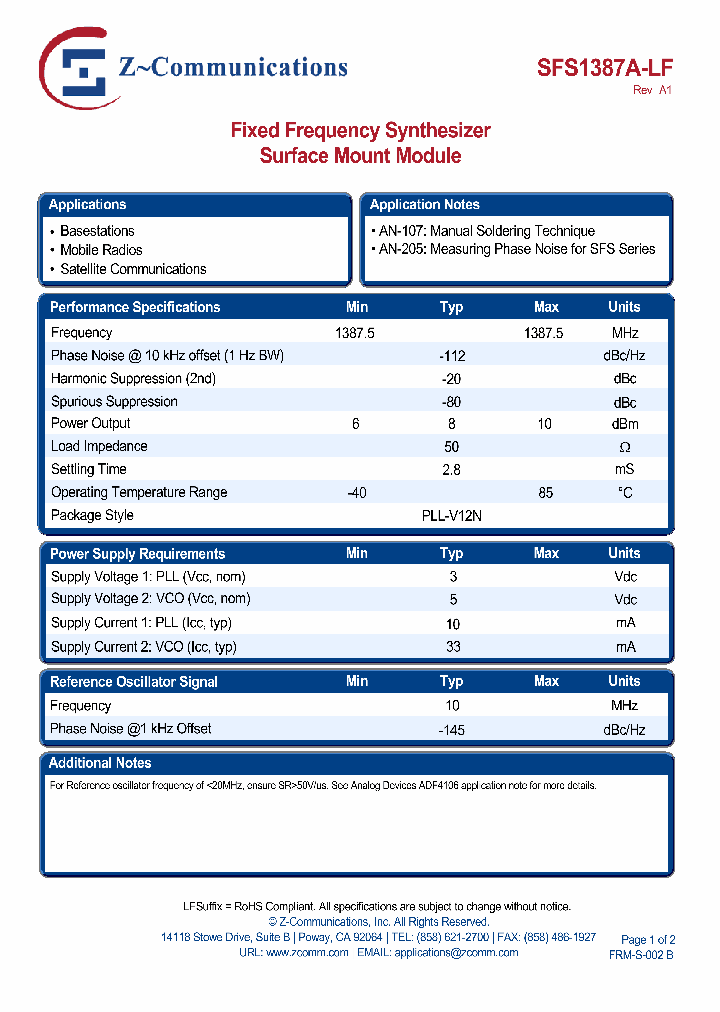 SFS1387A-LF11_3548759.PDF Datasheet