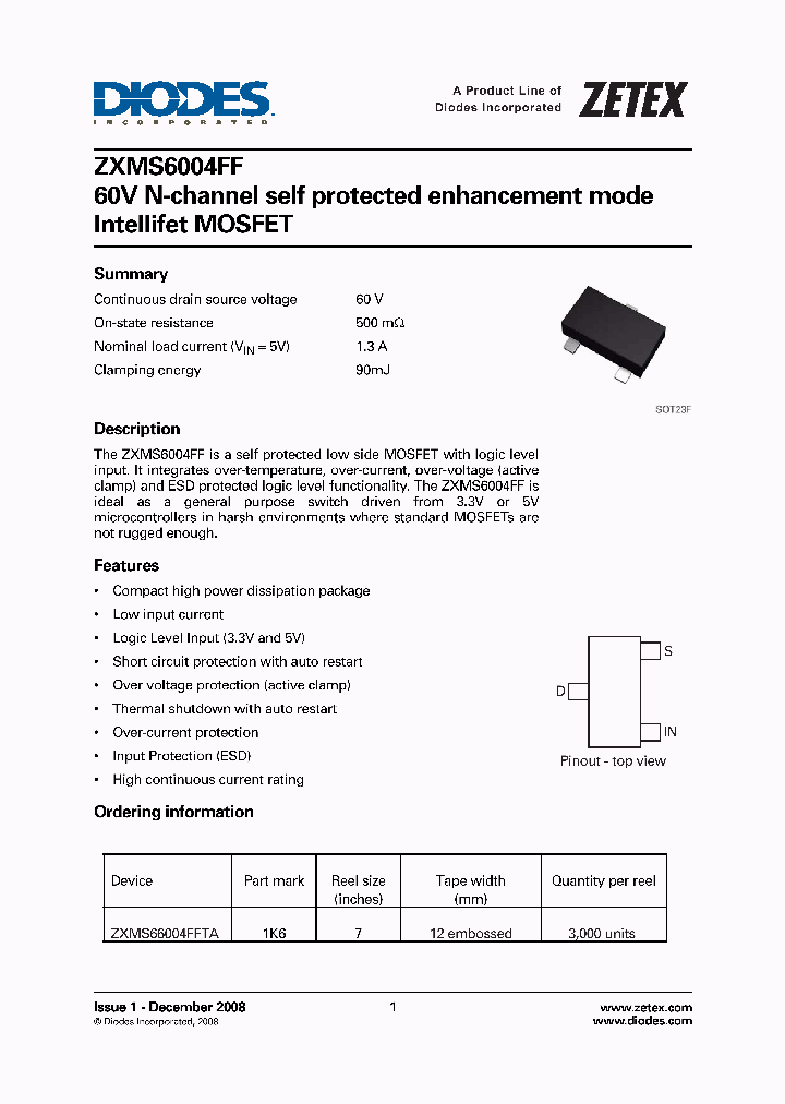 ZXMS66004FFTA_3549868.PDF Datasheet