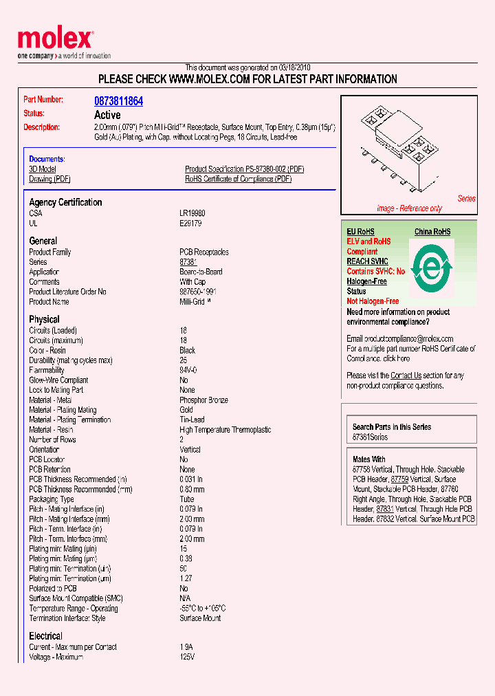 87381-1864_3593417.PDF Datasheet
