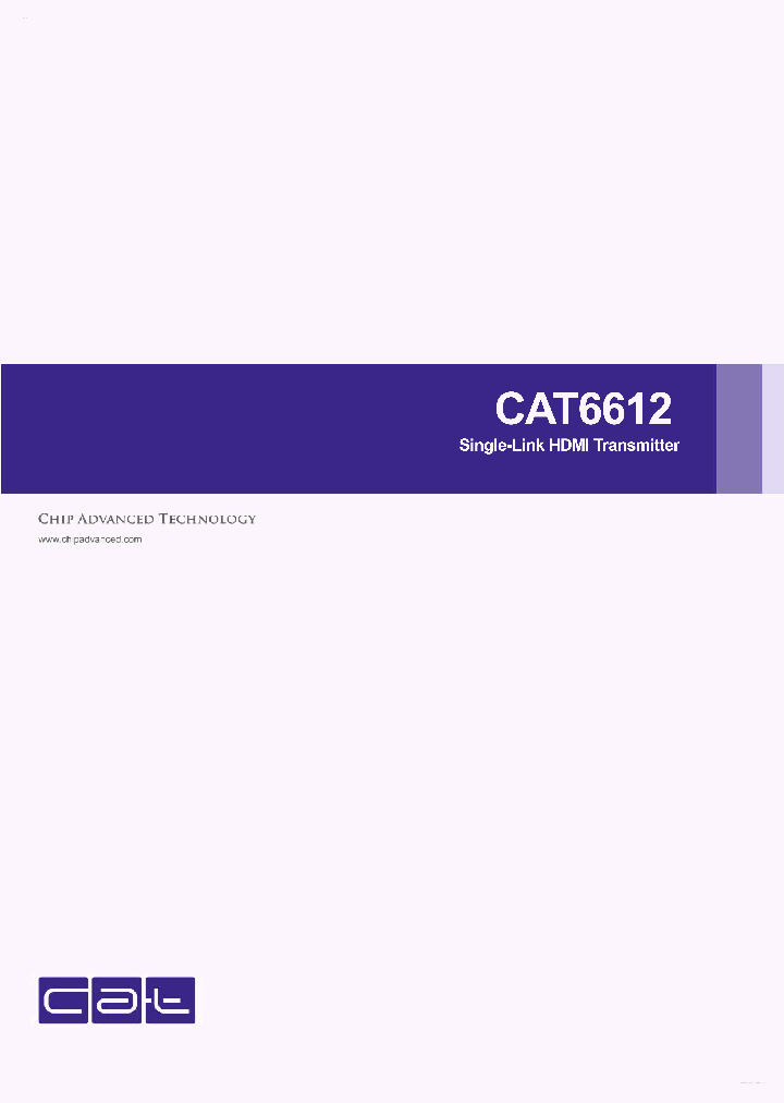 CAT6612_3594806.PDF Datasheet