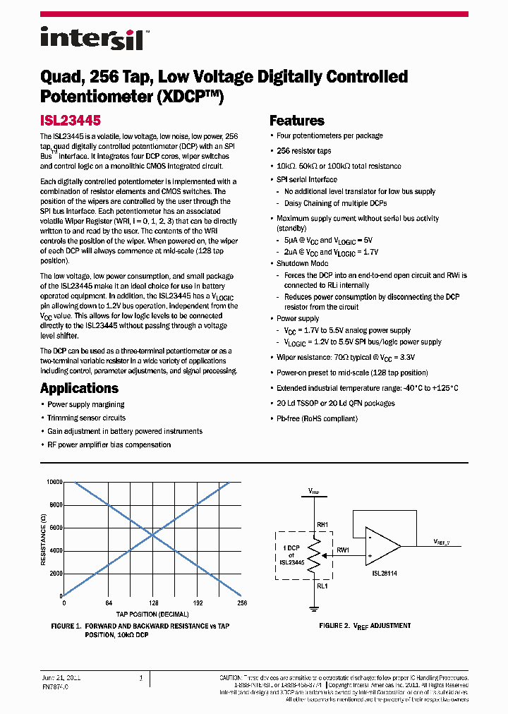 ISL23445UFVZ_3599490.PDF Datasheet