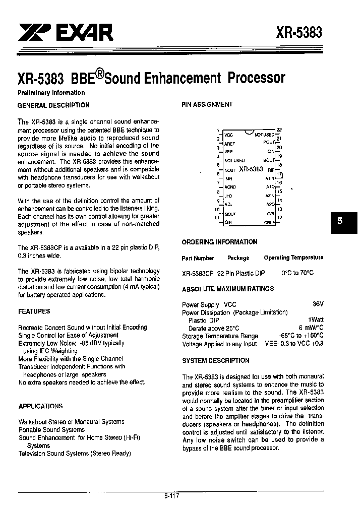XR-5383CP_3640581.PDF Datasheet