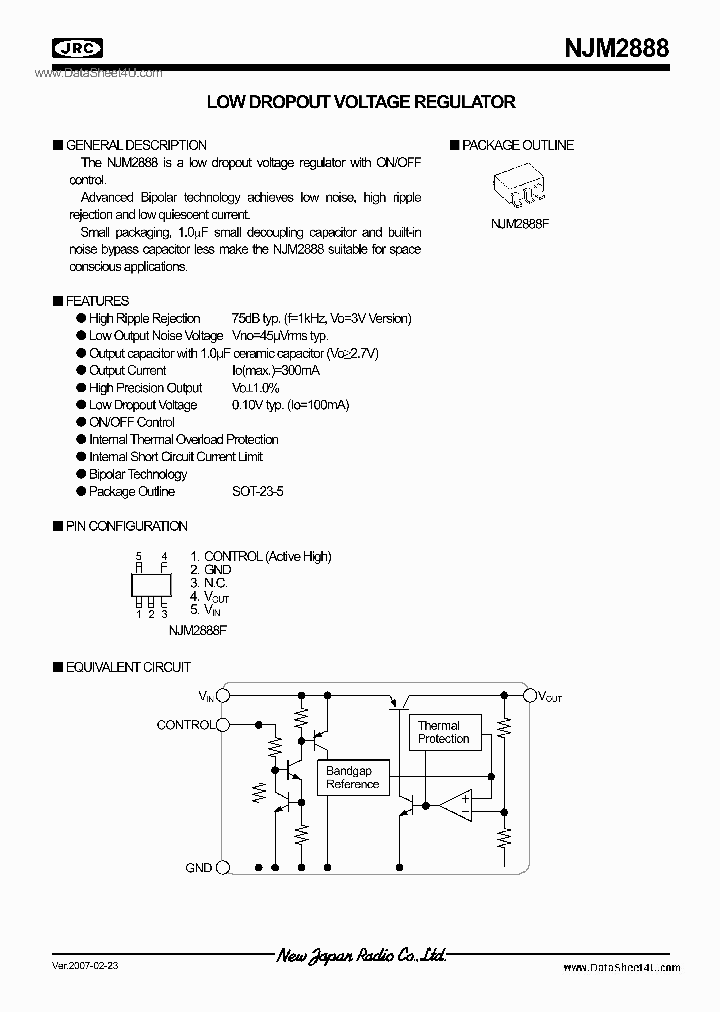 NJM2888_3654593.PDF Datasheet