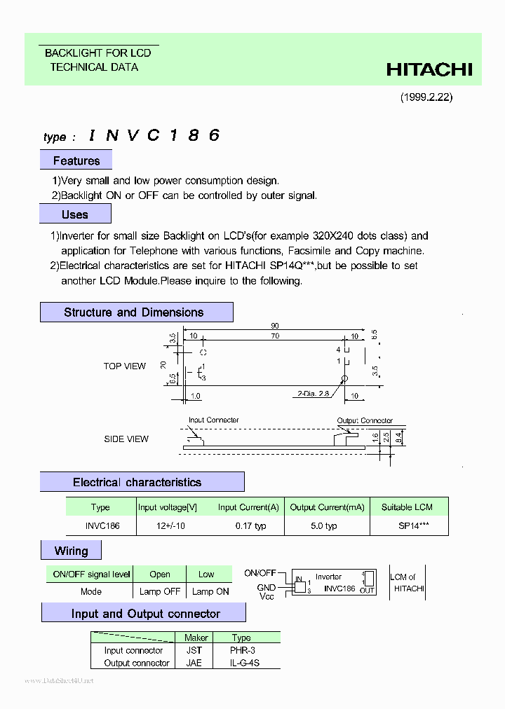 INVC186_3654627.PDF Datasheet