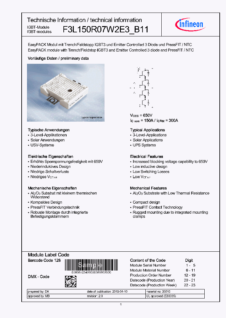 F3L150R07W2E3B11_3654823.PDF Datasheet