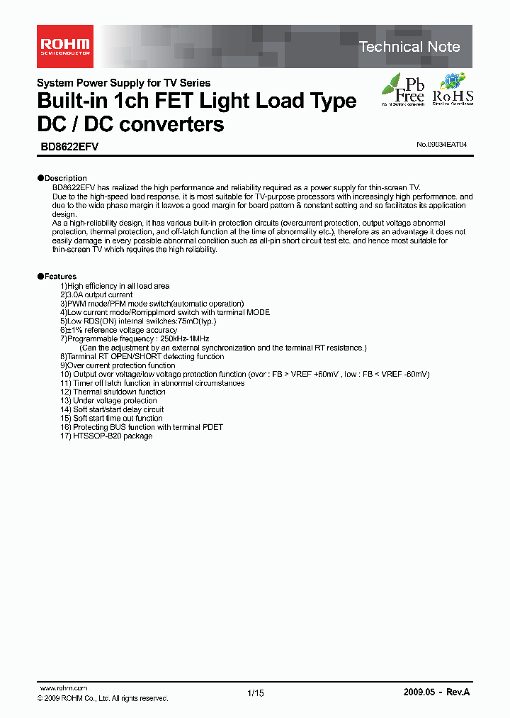 BD8622EFV_3658798.PDF Datasheet