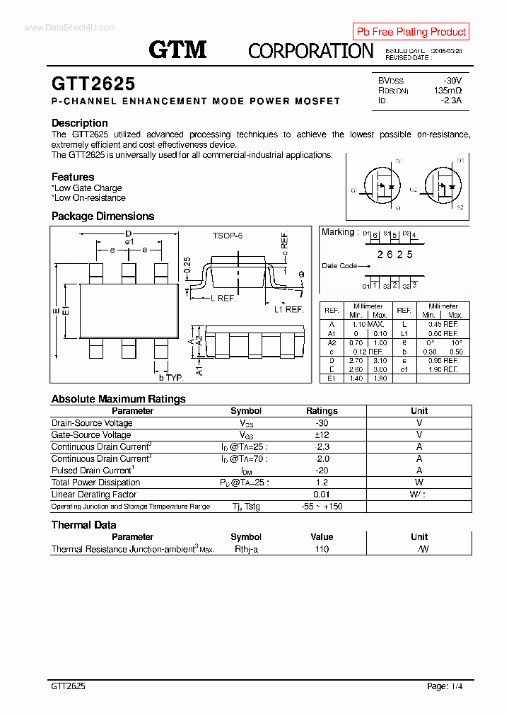 GTT2625_3666343.PDF Datasheet