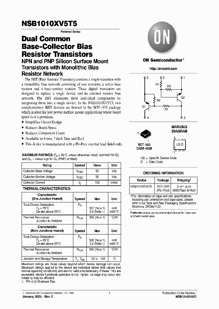 NSB1010XV5T5_3670621.PDF Datasheet