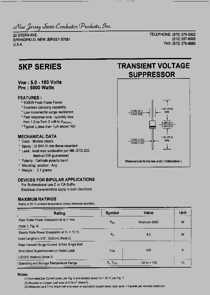 5KP60_3684678.PDF Datasheet