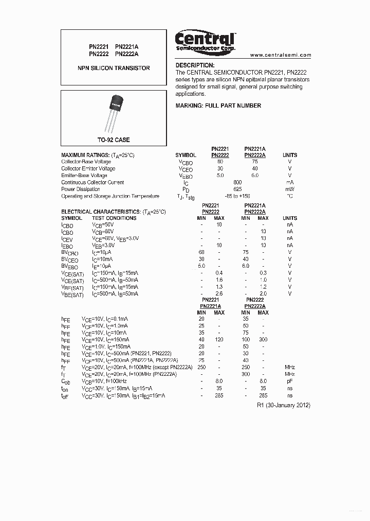 PN2222_3700213.PDF Datasheet