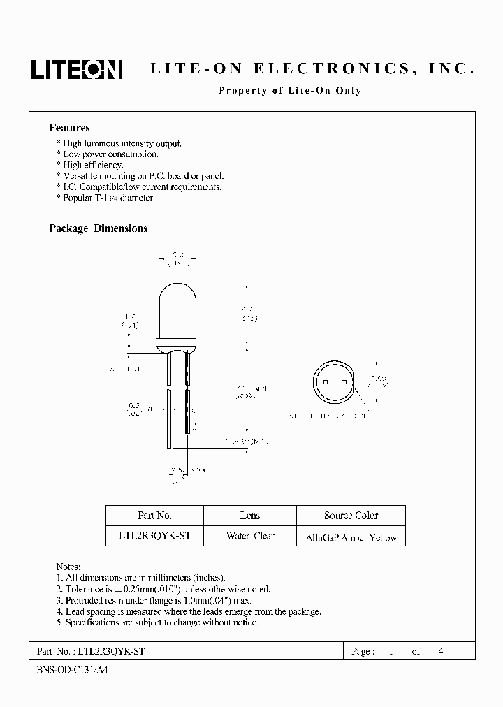 LTL2R3QYK-ST_3753198.PDF Datasheet