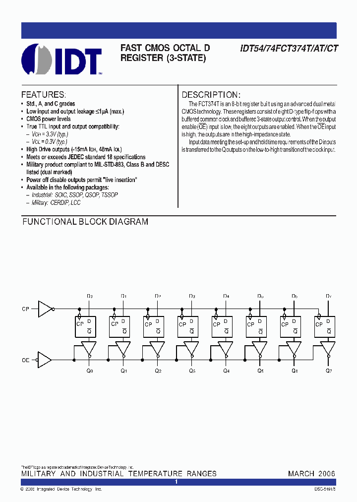 74FCT374CTPYG8_3751507.PDF Datasheet