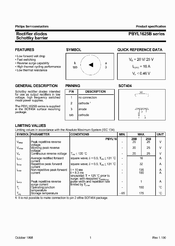 PBYL1625BT3_3753765.PDF Datasheet