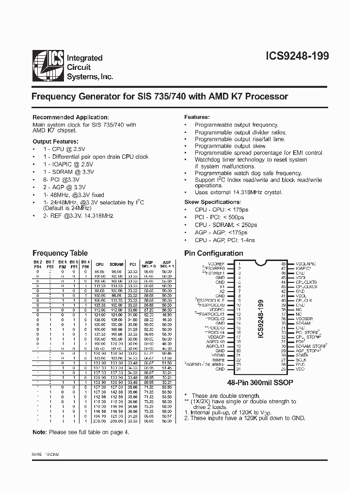 ICS9248YF-199-T_3749878.PDF Datasheet