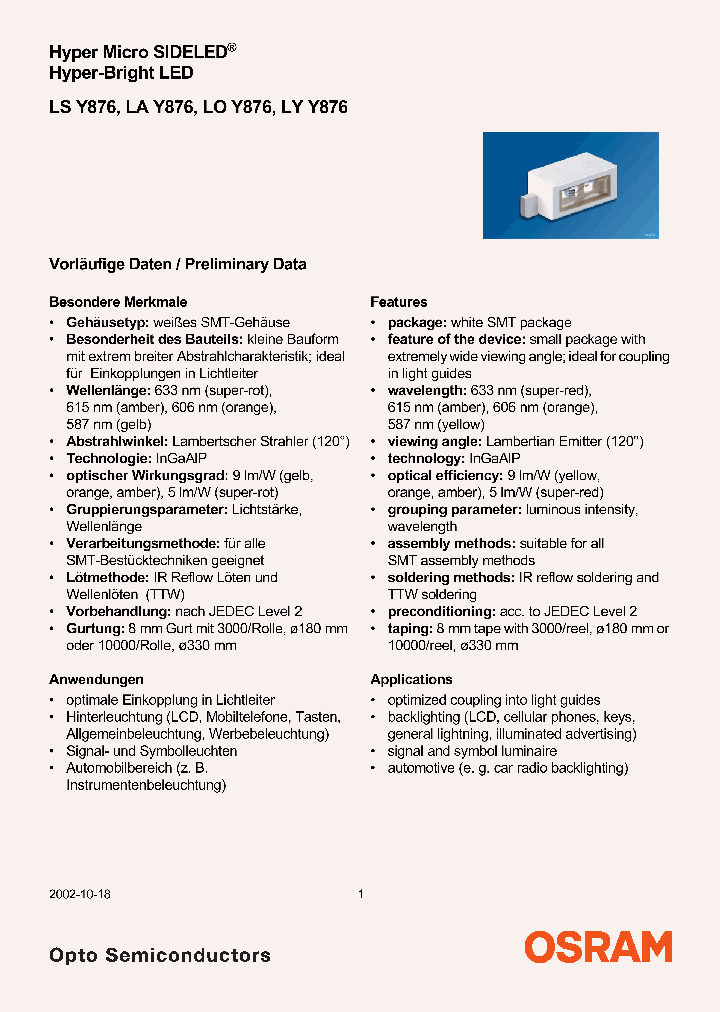 LYY876-R1S2-26_3758762.PDF Datasheet