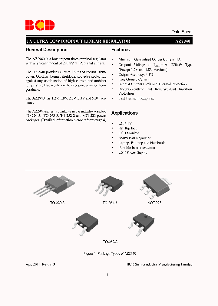 AZ2940H-18TRG1_3761629.PDF Datasheet