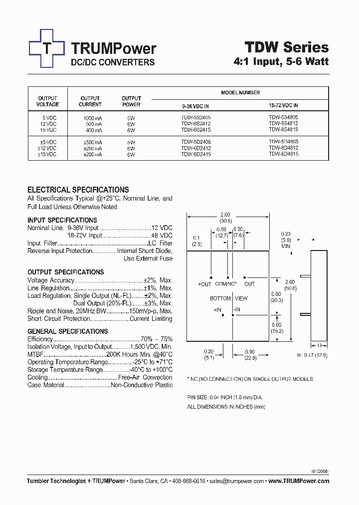 TDW-6S2412_3876886.PDF Datasheet