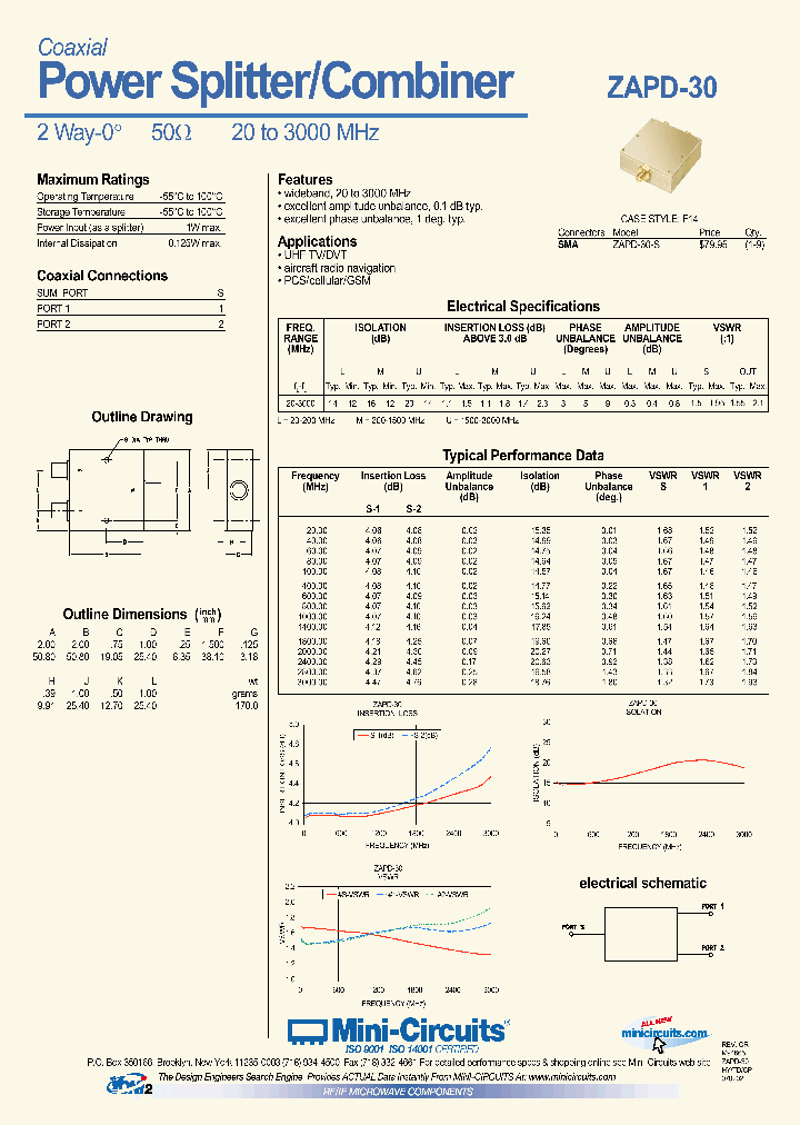 ZAPD-30_3776189.PDF Datasheet