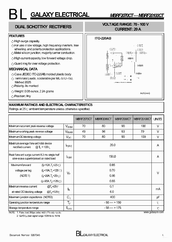 MBRF20100CT_3977149.PDF Datasheet