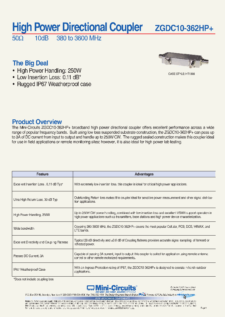 ZGDC10-362HP_3778601.PDF Datasheet