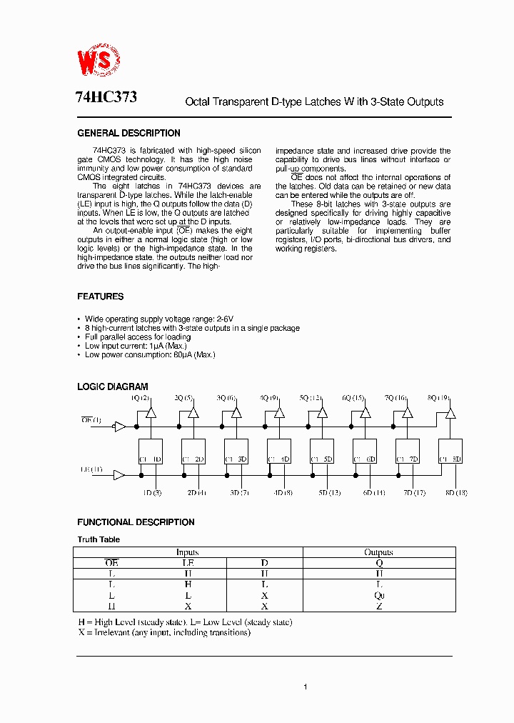 74HC373_4010940.PDF Datasheet