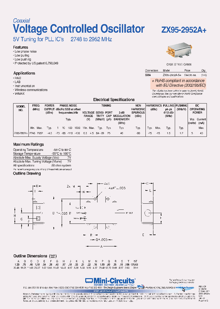 ZX95-2952A-S_3786816.PDF Datasheet