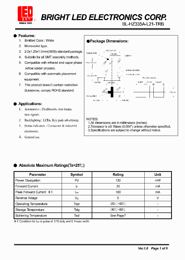 BL-HZ335A-L21-TRB_3787231.PDF Datasheet