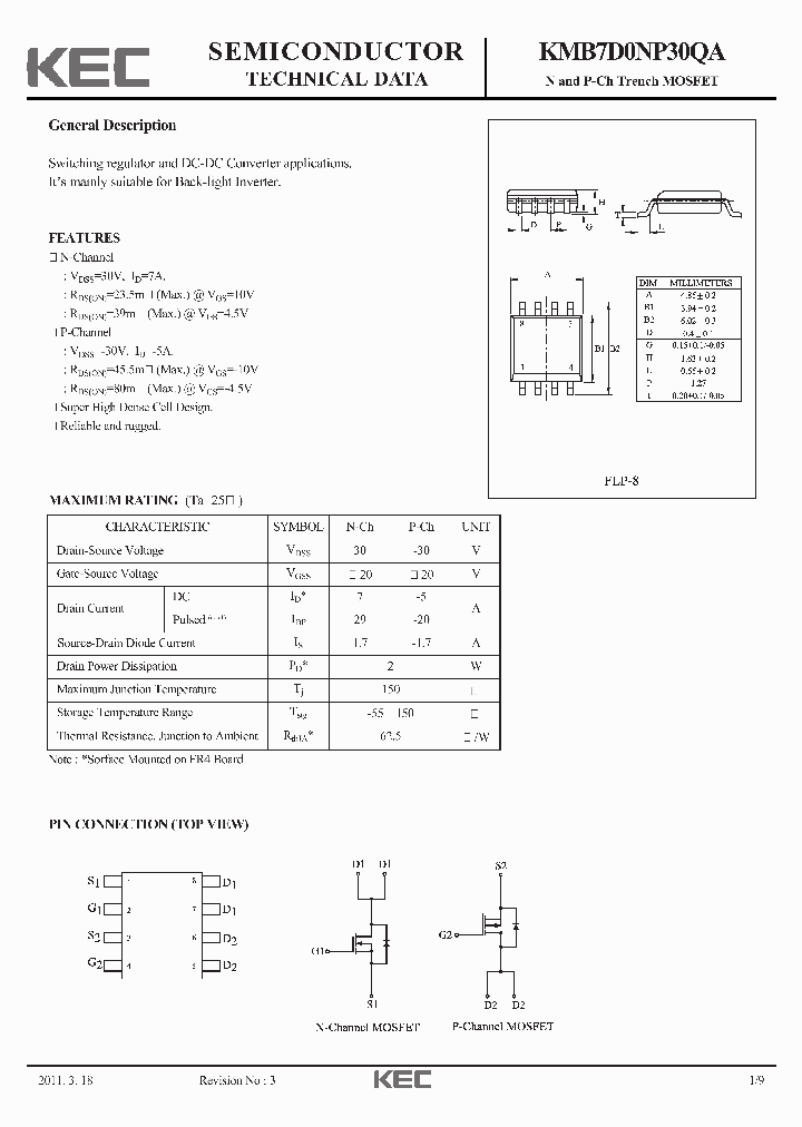 KMB7D0NP30QA_3785579.PDF Datasheet