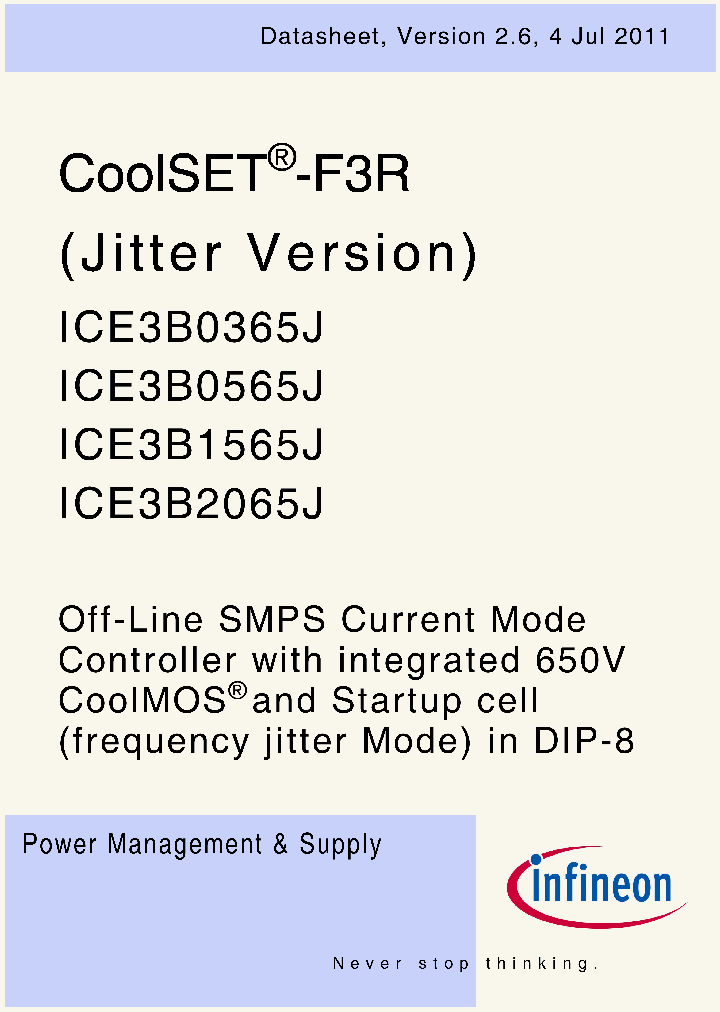 ICE3B0365J11_4030990.PDF Datasheet