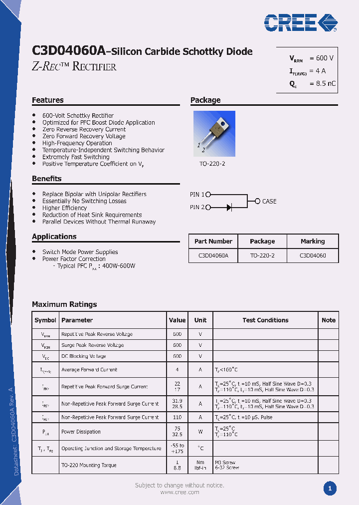 C3D04060A_3788865.PDF Datasheet