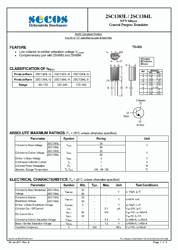 2SC1383L11_4032006.PDF Datasheet